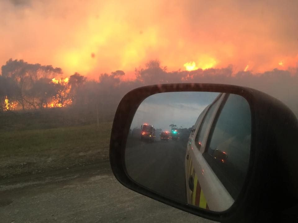 Fire in NSW - Vehicle